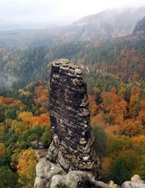 Bohemian Switzerland National Park in October 