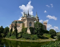 Bojnice castle in Slovakia 