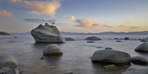 Bonsai Rock - Lake Tahoe - OC - Took this back in the summer of  