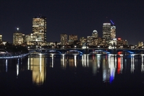 Boston Skyline and Longfellow Bridge