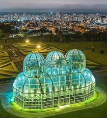 botanical garden of Curitiba Brazil