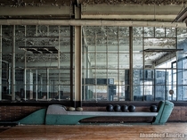 Bowling Alley in abandoned factory 