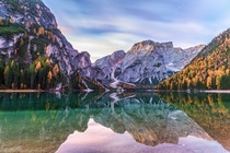 Braies Lake Italy  by Dmytro Cherkasov
