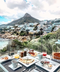 Breakfast in Cape Town South Africa