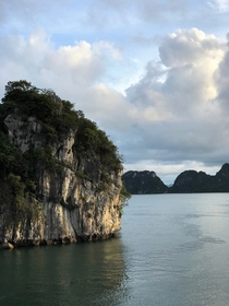 Breathtaking views wherever you lookone shot from my recent trip to Halong Bay 