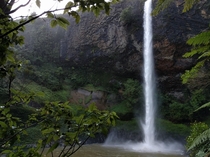 Bridal Veil Falls New Zealand - view from the bottom m  OC