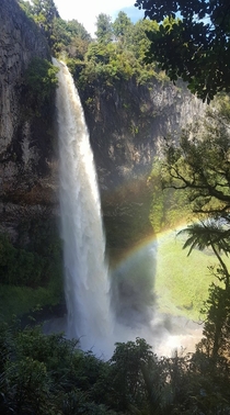 Bridal Viel Falls Raglan area New Zealand 