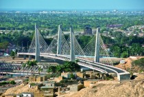 Bridge connecting Benguela and Lobito Angola 