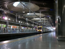 Britomart train station in Auckland New Zealand April  