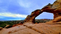 Broken Arch - Arches National Park Utah  x