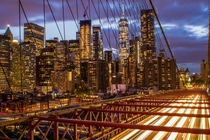 Brooklyn Bridge and Manhattan NYC