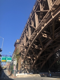 Brooklyn Bridge Approach Lower Manhattan NYC 