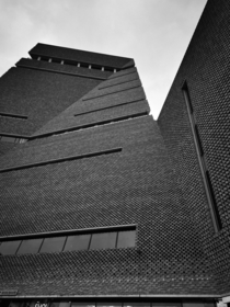 Brutalist Tate Modern Designed by Giles Gilbert Scott - London  x  
