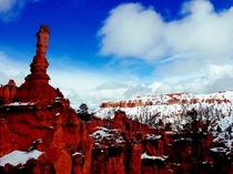 Bryce canyon in early spring OC 