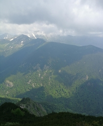 Bucegi Mountains Romania Soon to be extinct due to massive tree clearing  