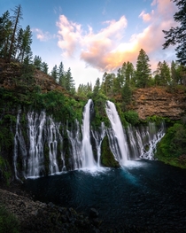 Burney Falls in California USA 
