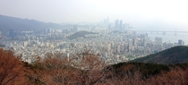 Busan Zombie Apocalypse Haven viewed from Hwangnyeongsan Mountain