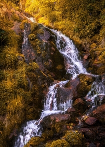 Butakovka waterfall Almaty region Kazakhstan 