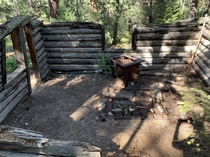Cabin in the CO woods w bed and stove