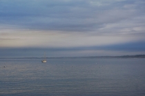 Calm morning at Monterey Bay 