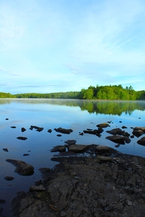 Calm morning yesterday in Nova Scotia Canada  x IG natureviewphotography