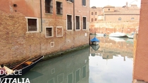Calm Venetian canal 