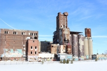 Canada Malting Silos in St-Henri Montreal Abandoned since 