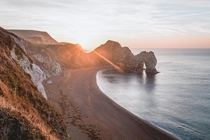 Cant beat a sunrise at Durdle Door  x
