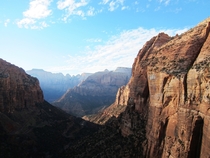 Canyon Overlook at Zion National Park 