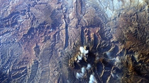 Canyonlands Moab Arches National Park terrain of many top rEarthPorn photos in one ISS image 