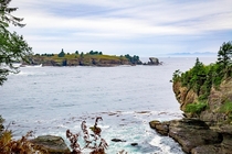 Cape Flattery WA with Canada lurking in the distance 