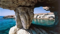 Cape Greco Sea Caves Cyprus 