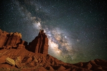 Capitol Reef NP enjoys some of the darkest skies in the US 