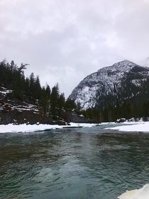 Captured this beauty for my first post Bow River Banff Alberta  x 