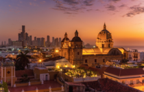 Cartagena sunset Colombia