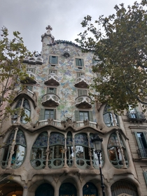 Casa Batll in Barcelona Spain 