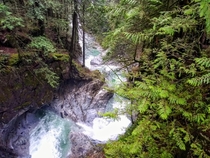 Cascade Falls Regional Park Deroche British Columbia 