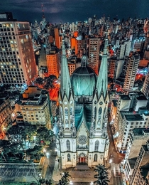 Catedral in So Paulo Brasil