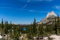 Cathedral Peak and Upper Cathedral Lake Yosemite 
