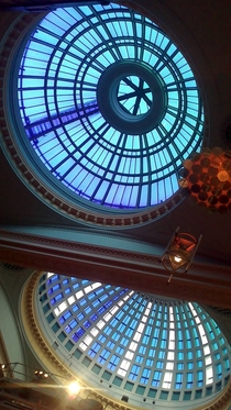 Ceiling of the Royal Exchange - Manchester UK 