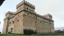 Celano Castle a th century fortress in Central Italy 