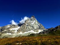 Cervino-Matterhorn IT-CH as seen from Plan Maison 