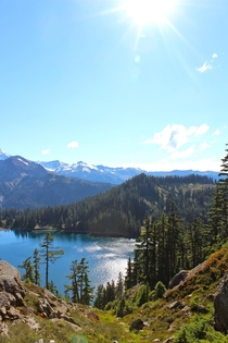 Chain Lakes North Cascades Washington 
