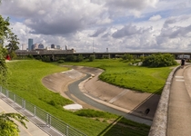 Channelized River Houston TX USA