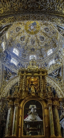 Chapel of the Virgin of the Rosary Puebla Mexico OC 