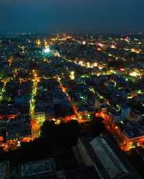 Chennai India at night