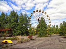 Chernobyl Ferris Wheel at Pripyat Amusement Park 