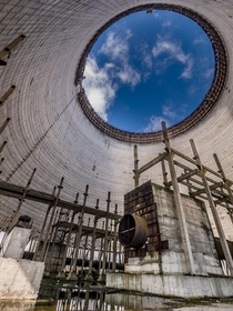 Chernobyl Nuclear Power Plant cooling tower