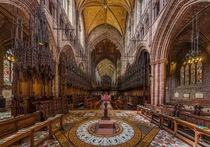 Chester Cathedral Choir Cheshire UK 