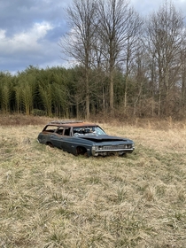 Chevrolet station wagon located just outside of Pennhurst Asylum PA